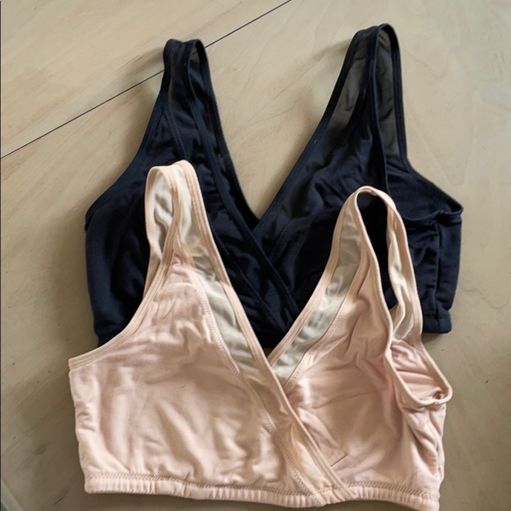 Set of 2 nursing bras - A Pea in the Pod
